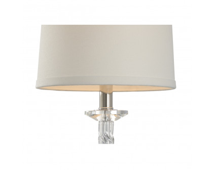 Chelsea House - Raleigh Buffet Lamp in Clear