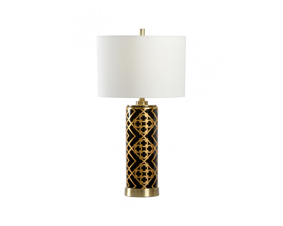 Chelsea House - King Lamp in Black/Metallic Gold