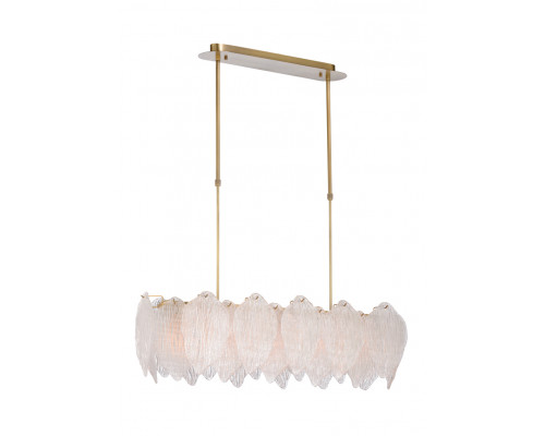 Chelsea House - Soho Island Chandelier in Antique Brass