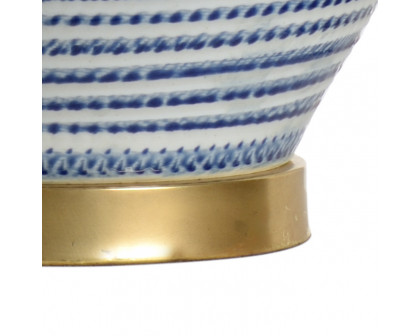 Chelsea House Classic Lamp  - Blue/Gold