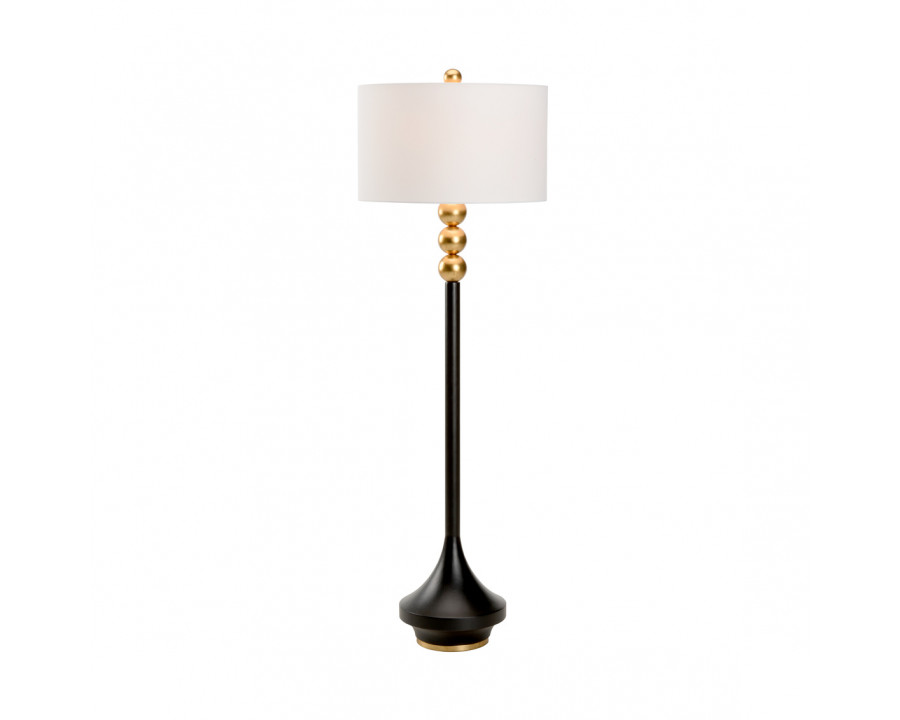 Chelsea House - Hove Floor Lamp in Black