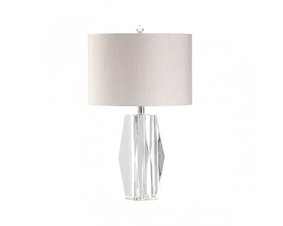 Chelsea House - Emelia Crystal Table Lamp in Clear