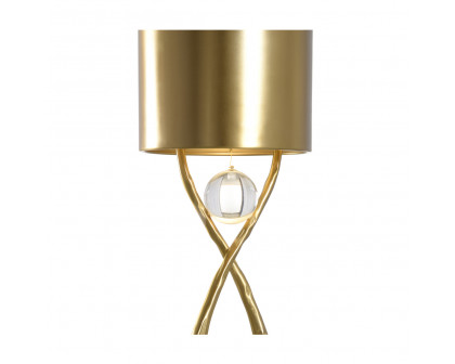 Chelsea House - San Cristobal Table Lamp in Antique/Clear