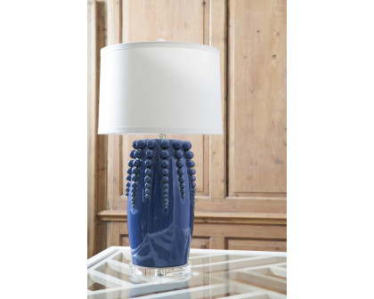 Chelsea House Sea Urchin Lamp - Blue