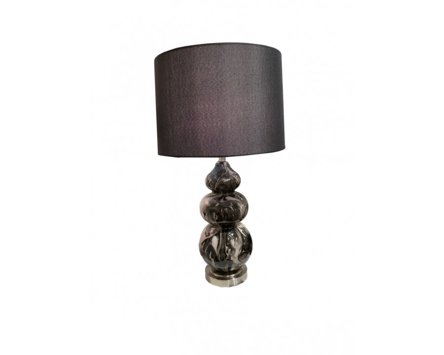 Chelsea House - Cassian Table Lamp in Black/White