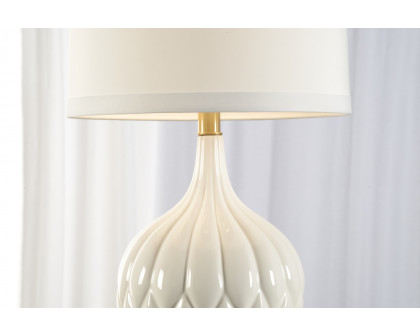 Chelsea House Harper Lamp - White