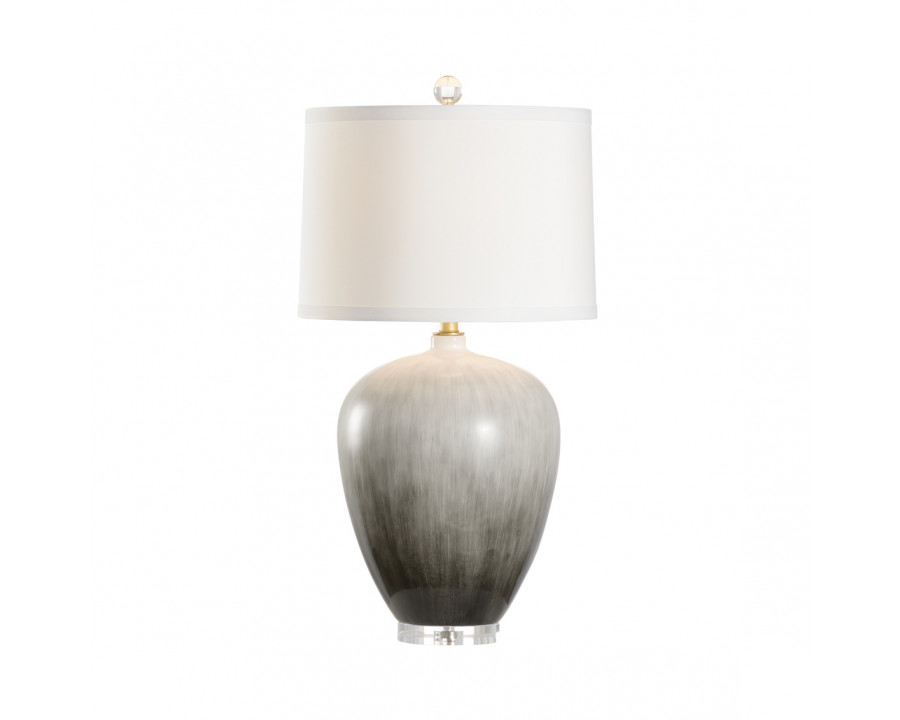 Chelsea House - Alexander Lamp Black in White/Black