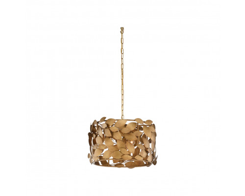 Chelsea House - Ficus Round Chandelier in Antique Gold