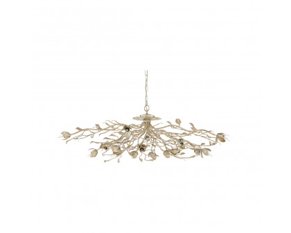 Chelsea House - Laurel Chandelier in White Silver