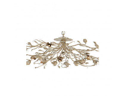 Chelsea House - Laurel Chandelier in White Silver