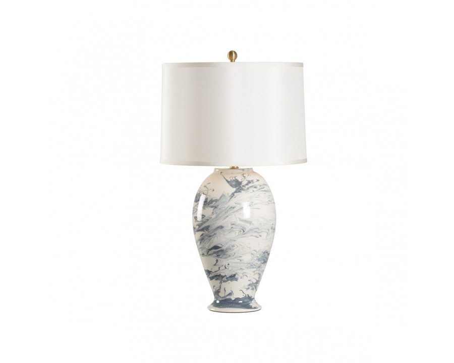 Chelsea House - Grigio Table Lamp in Gray/White