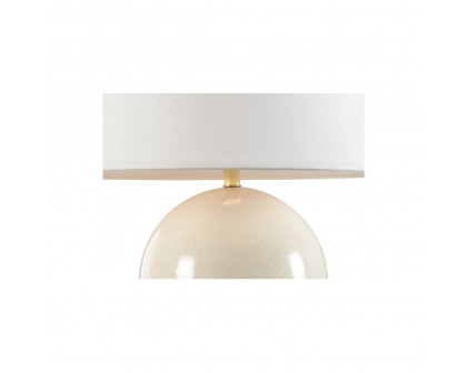 Chelsea House Sphere Table Lamp - Cream