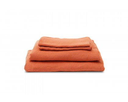 Clementine Threads 100% Linen Sheet Set