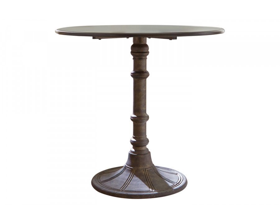 Coaster - Oswego Round Bistro Dining Table in Bronze