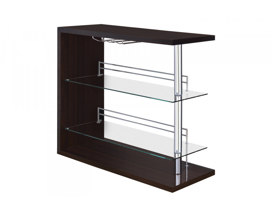 Coaster - Rectangular 2-Shelf Bar Unit