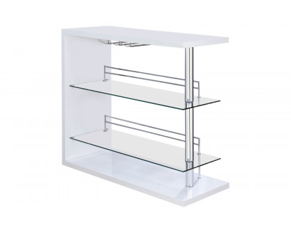 Coaster - Rectangular 2-Shelf Bar Unit