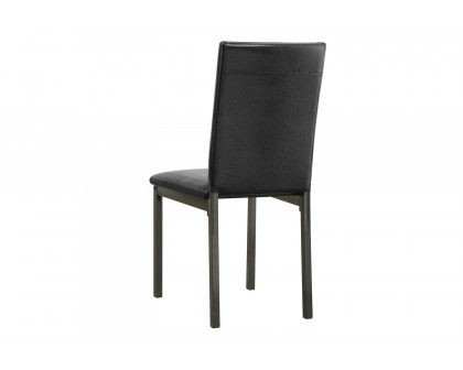 Coaster - Garza Upholstered Dining Chairs (Set Of 2) in Black