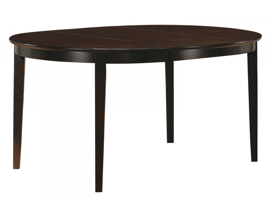 Coaster - Gabriel Oval Dining Table in Cappuccino