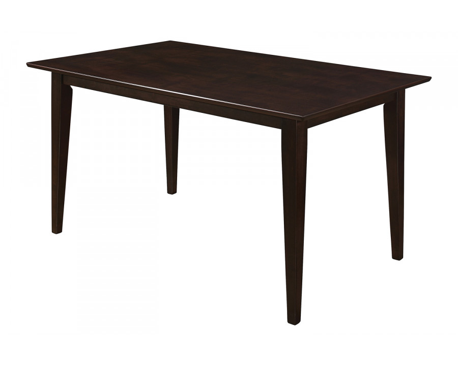 Coaster - Gabriel Rectangular Dining Table in Cappuccino