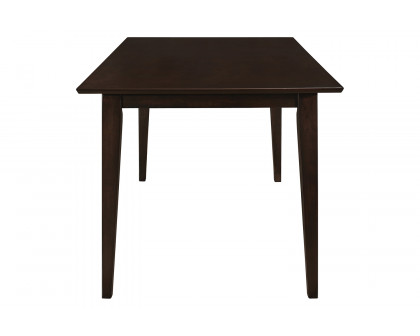 Coaster - Gabriel Rectangular Dining Table in Cappuccino