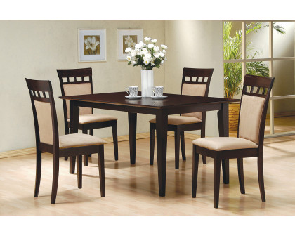 Coaster - Gabriel Rectangular Dining Table in Cappuccino