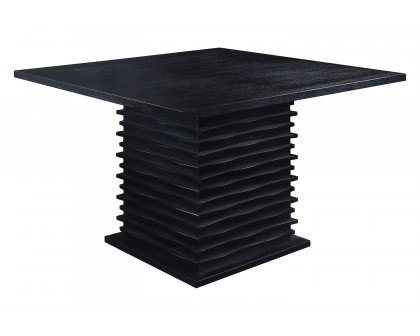 Coaster - Stanton Square Counter Table in Black