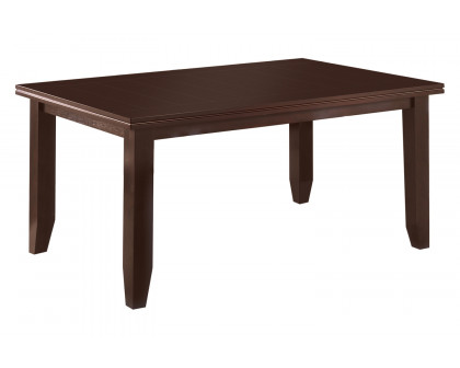 Coaster - Dalila Rectangular Dining Table in Cappuccino