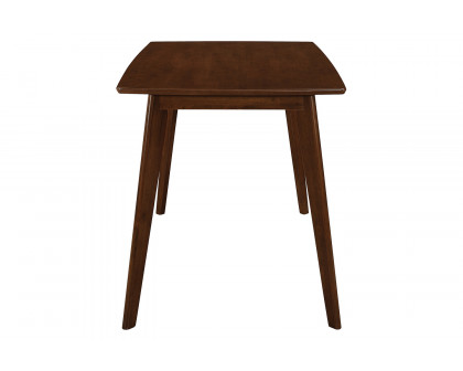 Coaster - Kersey Dining Table With Angled Legs in Chestnut