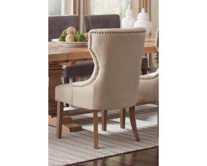 Coaster Florence Tufted Upholstered Dining Chair - Beige