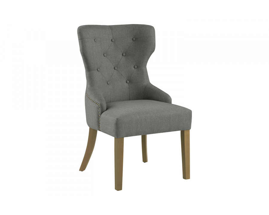 Coaster Florence Tufted Upholstered Dining Chair - Gray