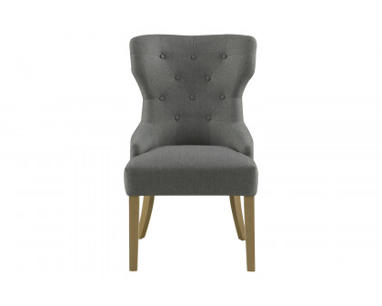 Coaster Florence Tufted Upholstered Dining Chair - Gray