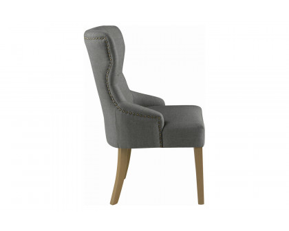 Coaster Florence Tufted Upholstered Dining Chair - Gray