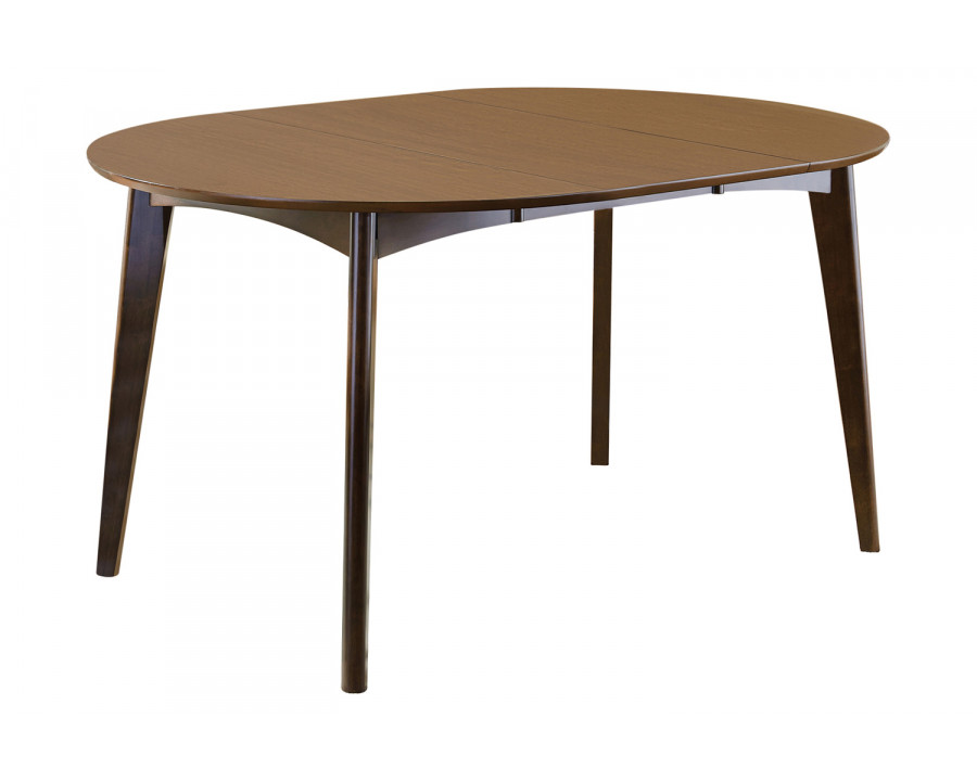 Coaster - Malone Oval Dining Table in Dark Walnut