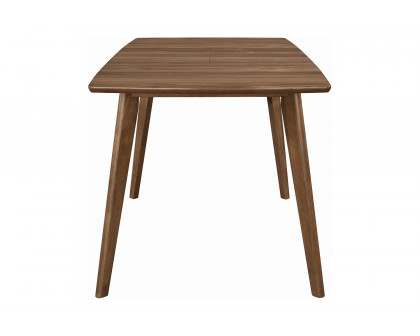 Coaster™ Alfredo Rectangular Dining Table - Natural Walnut