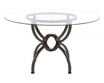 Coaster - Aviano Dining Table Base in Gunmetal