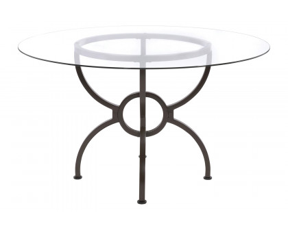 Coaster - Aviano Dining Table Base in Gunmetal