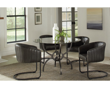 Coaster - Aviano Dining Table Base in Gunmetal