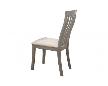 Coaster - Nogales Slat Back Side Chairs (Set Of 2) in Coastal Gray