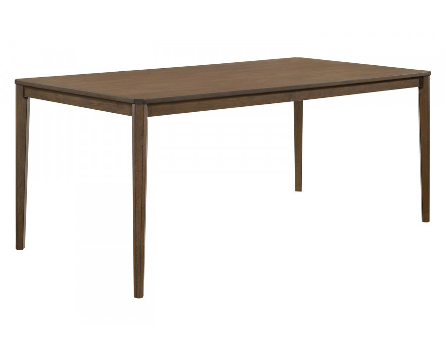 Coaster - Wethersfield Dining Table With Clipped Corner in Medium Walnut