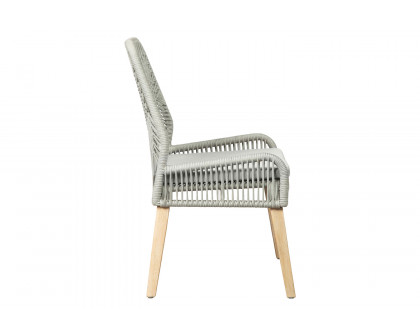 Coaster - Woven Back Side Chairs (Set Of 2) in Gray