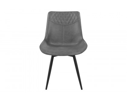 Coaster - Upholstered Side Chairs (Set Of 2) in Gray