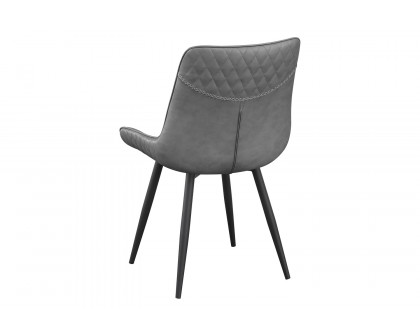 Coaster - Upholstered Side Chairs (Set Of 2) in Gray