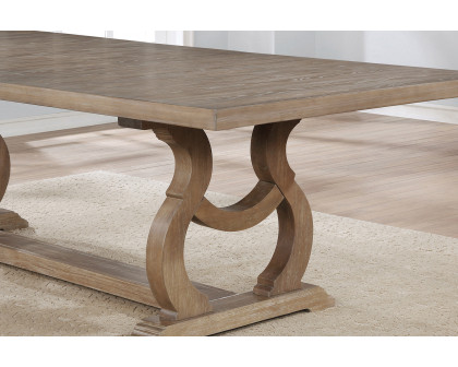 Coaster - Brockway Cove Trestle Dining Table