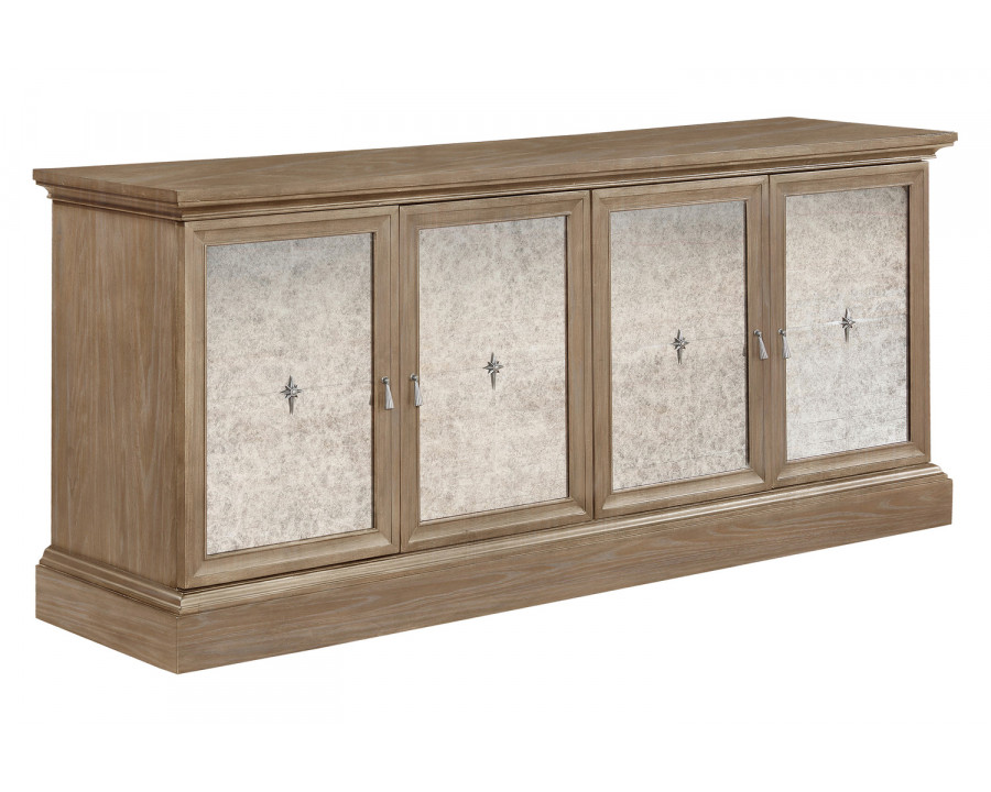 Coaster Brockway Cove 4-Door Server - Barley Brown