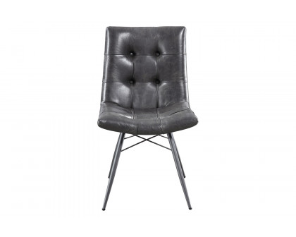 Coaster - Dittnar Tufted Dining Chairs (Set Of 4) in Charcoal