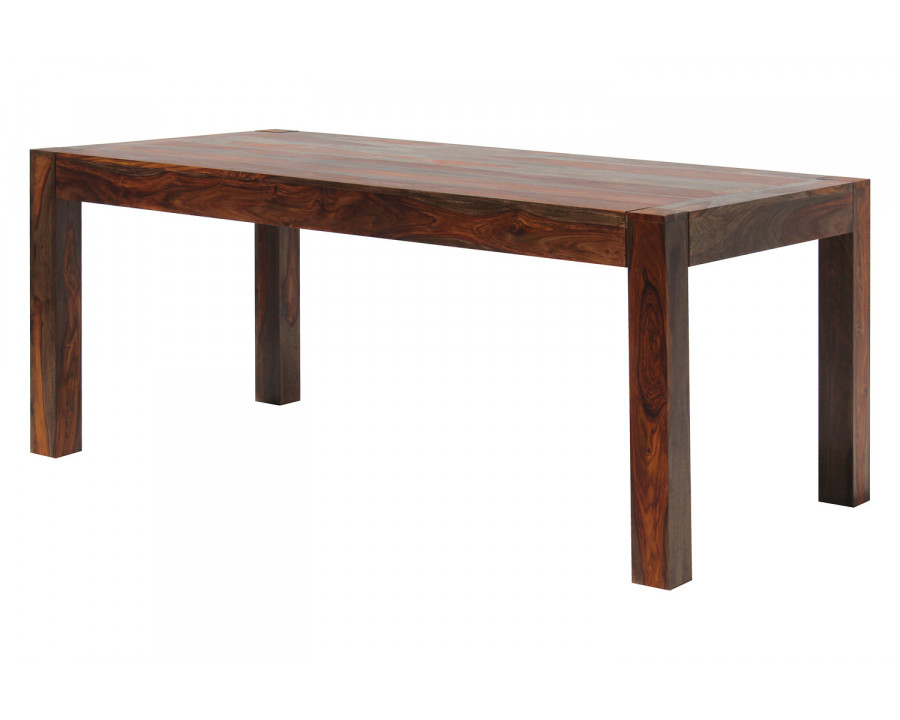 Coaster - Keats Rectangular Dining Table in Warm Chestnut