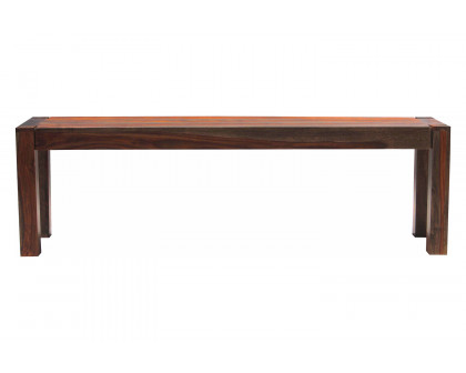 Coaster - Keats Rectangular Wooden Bench in Warm Chestnut