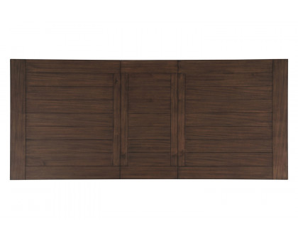 Coaster - Madelyn Dining Table With Extension Leaf in Dark Cocoa/Coastal White