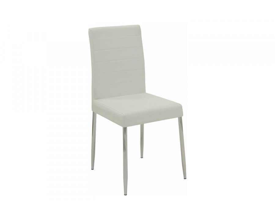 Coaster Vance Upholstered Dining Chairs (Set Of 4) - White