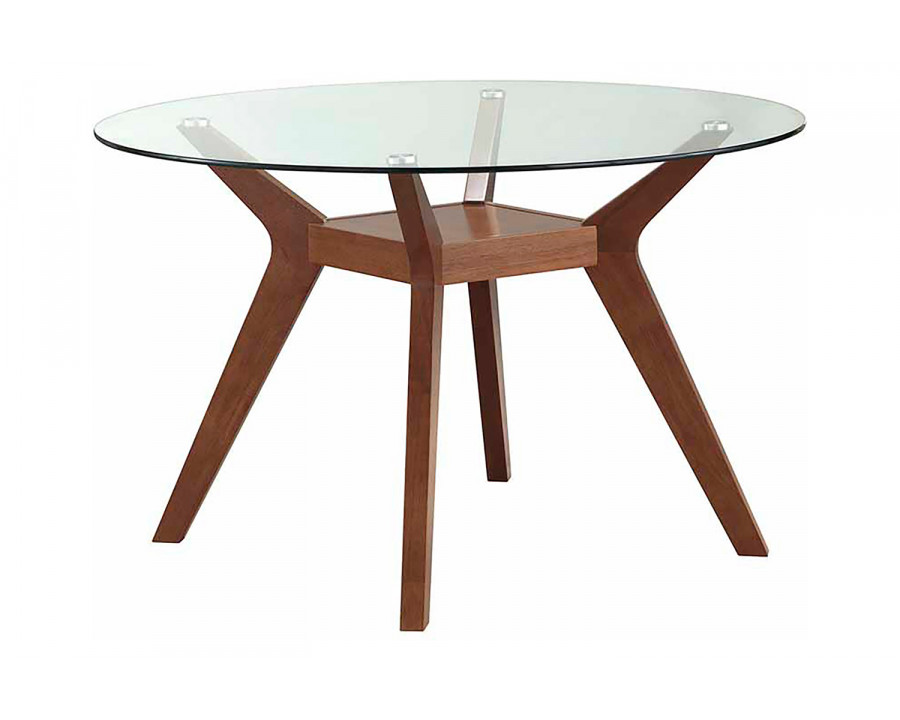 Coaster - Paxton Dining Table Base in Black/Taupe